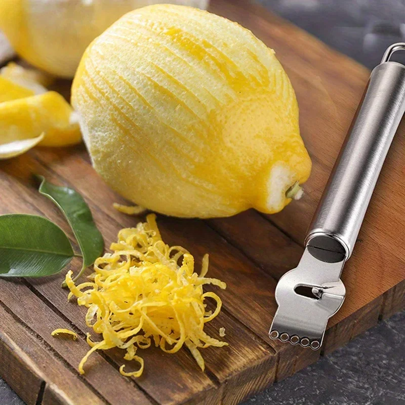 Household Kitchen Gadgets Vegetable Cutter Silk Cutter - 1 Buah Parutan Lemon Zester Pengupas