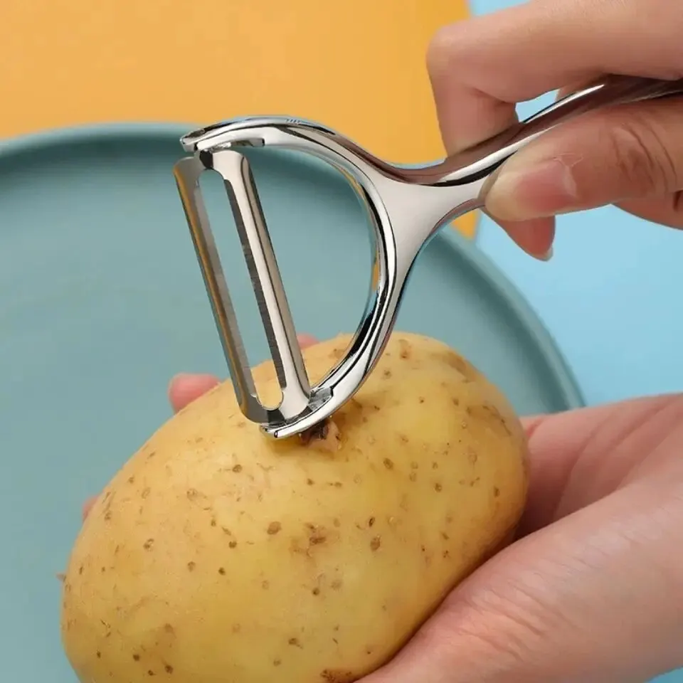 Household Kitchen Gadgets Vegetable Cutter Silk Cutter - 1 Buah Pengupas Sayuran Baja Tahan