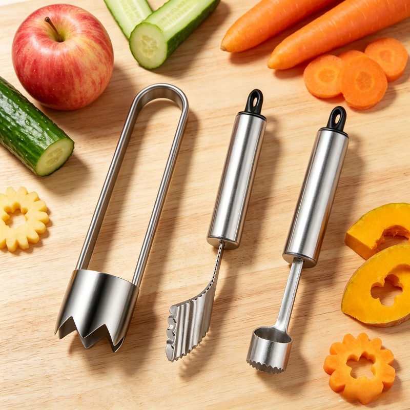 Apple Corer Slicer - 3 Buah Set Alat Pengupas Cabai