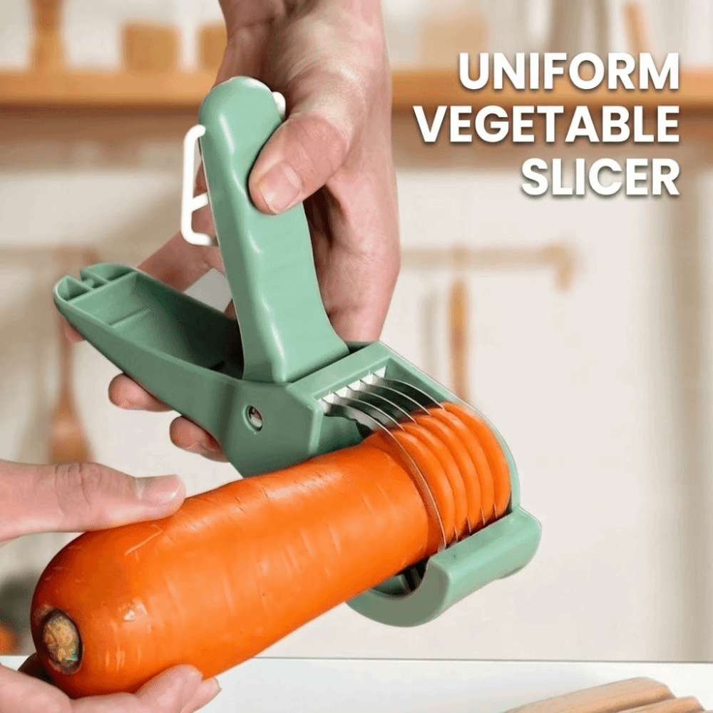 Kitchen Gadgets Ninja - Pemotong Sayur Buah Stainless Steel Multifungsi