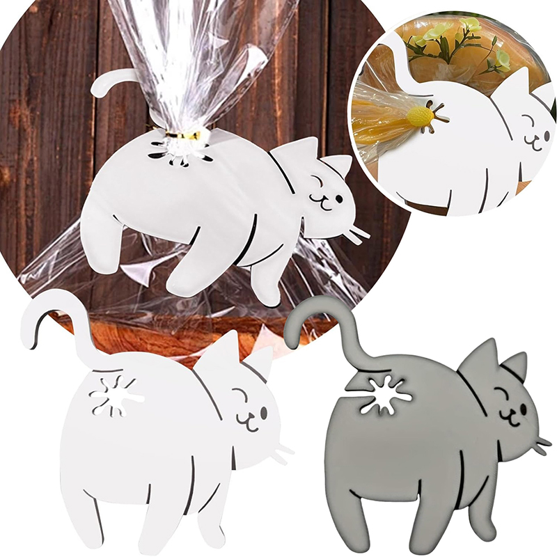 Kitchen Gadgets To 3D Print - Klip Roti Pantat Kucing Lucu Klip