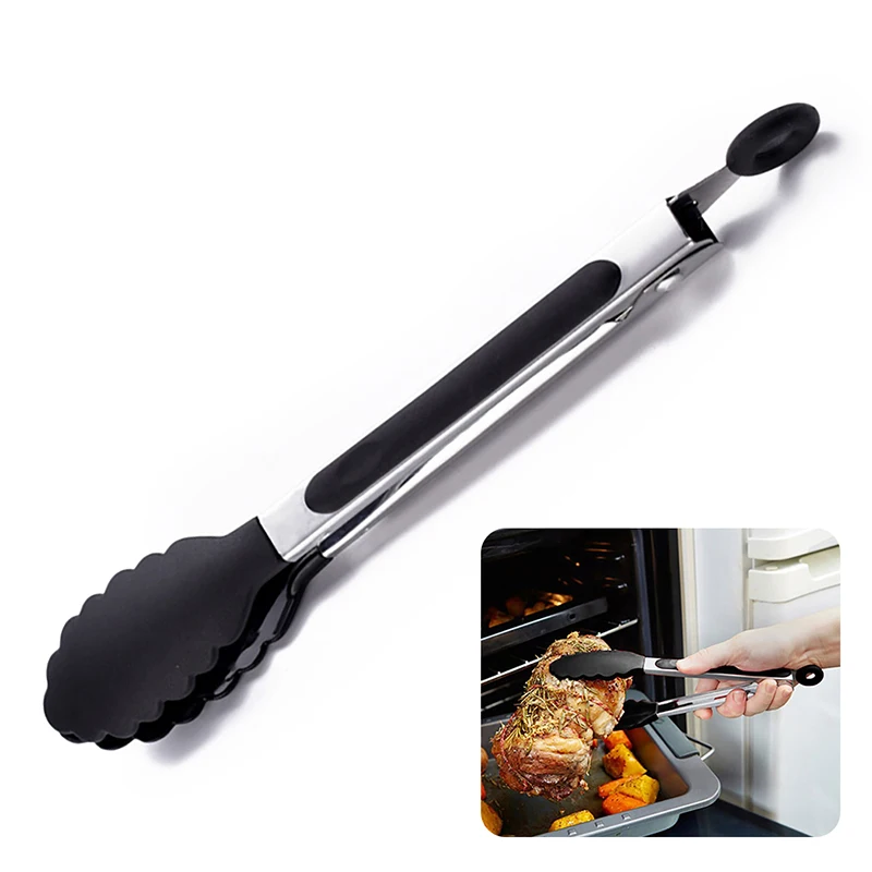 Kitchen Gadgets List - Penjepit makanan Stainless Steel penjepit dapur
