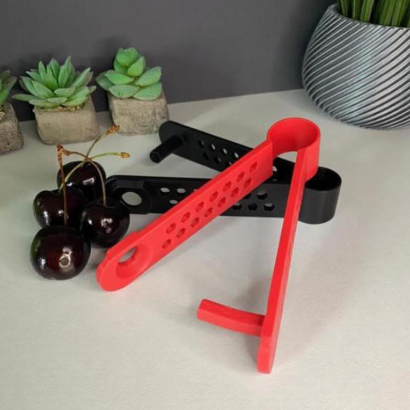 Kitchen Gadgets To 3D Print - Alat Pengupas Biji Ceri 3D Print,