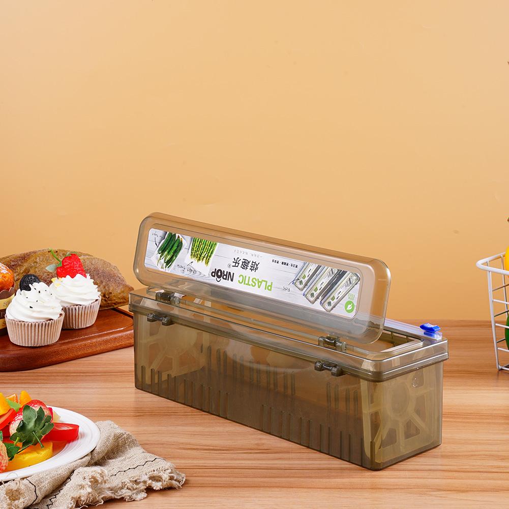 Kitchen Gadgets Ninja - Dispenser Pembungkus Plastik Pemotong Film Cling