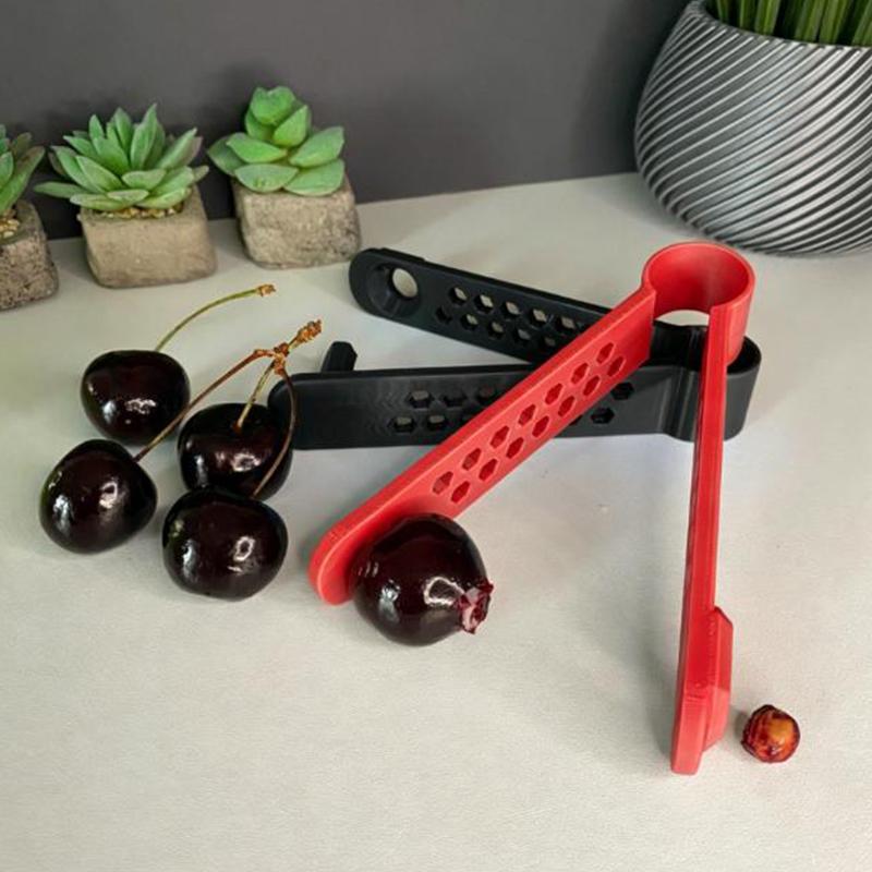 Kitchen Gadgets To 3D Print - Alat Pengupas Biji Ceri 3D Print,