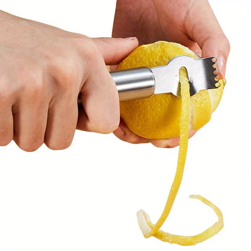 1 Buah Parutan Lemon Zester Pe - Household Kitchen Gadgets Vegetable Cutter Silk Cutter ulasan dan harga