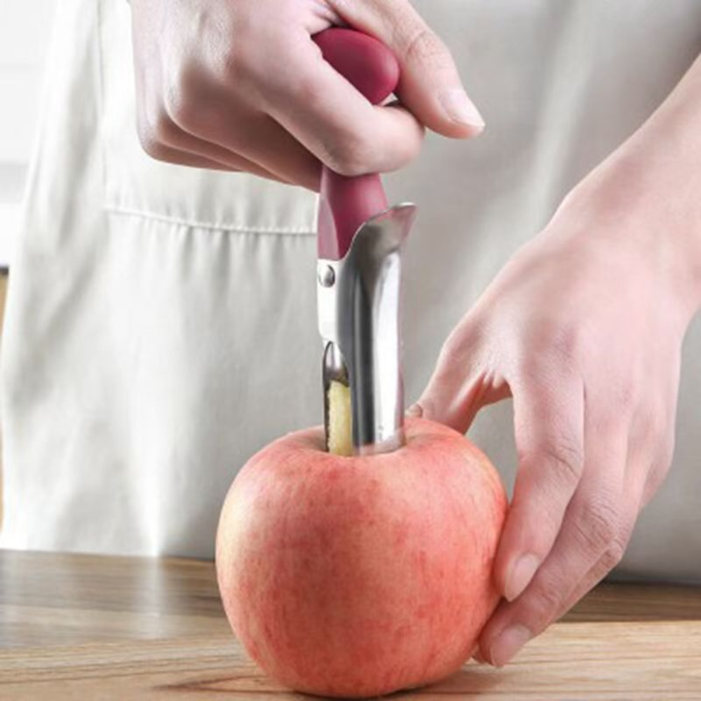 Pemotong Inti Apel dari Baja A - Apple Corer Slicer ulasan dan harga
