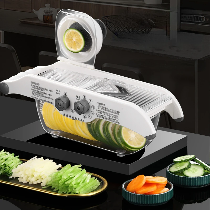 Alat pengiris Lemon multifungs - Household Kitchen Gadgets Vegetable Cutter Silk Cutter ulasan dan harga