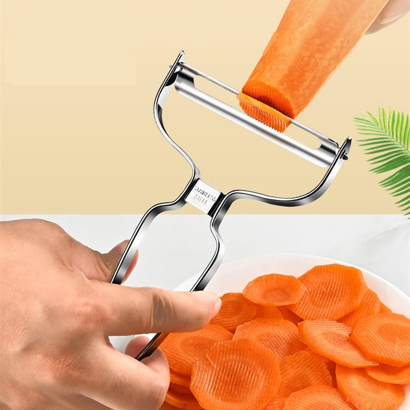 Baja tahan karat parutan kubis - Household Kitchen Gadgets Vegetable Cutter Silk Cutter ulasan dan harga