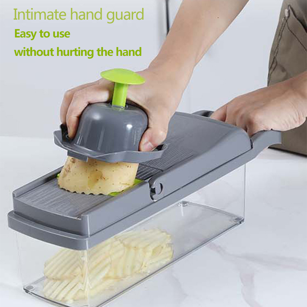 Pemotong Sayur Multifungsi Pen - Household Kitchen Gadgets Vegetable Cutter Silk Cutter ulasan dan harga