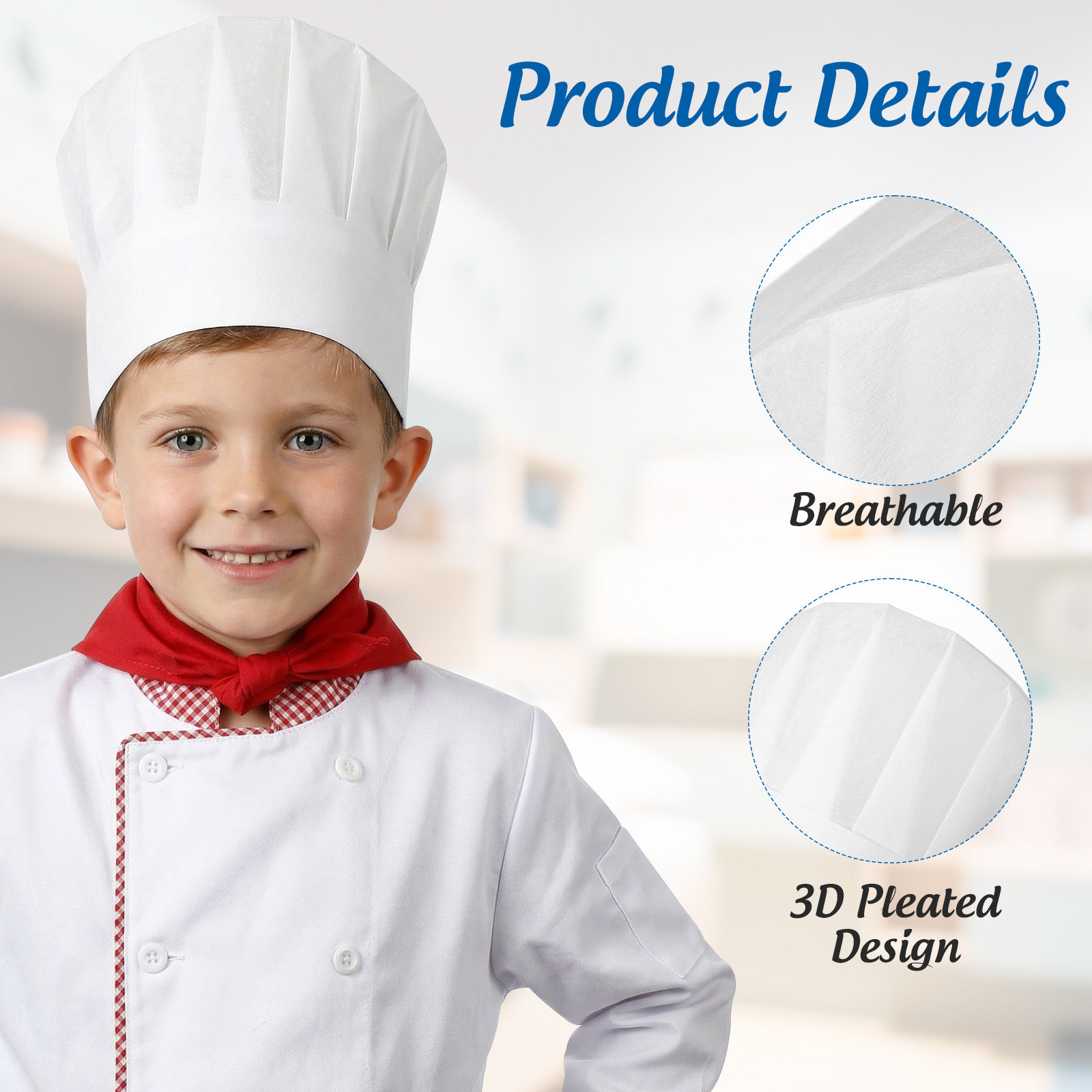 20 Buah Topi Kertas Koki Sekal - Kitchen Gadgets List ulasan dan harga