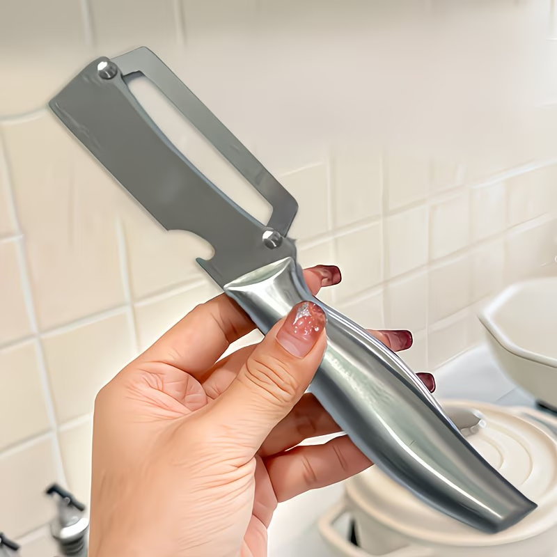 Pengupas Serbaguna Stainless S - Household Kitchen Gadgets Vegetable Cutter Silk Cutter ulasan dan harga