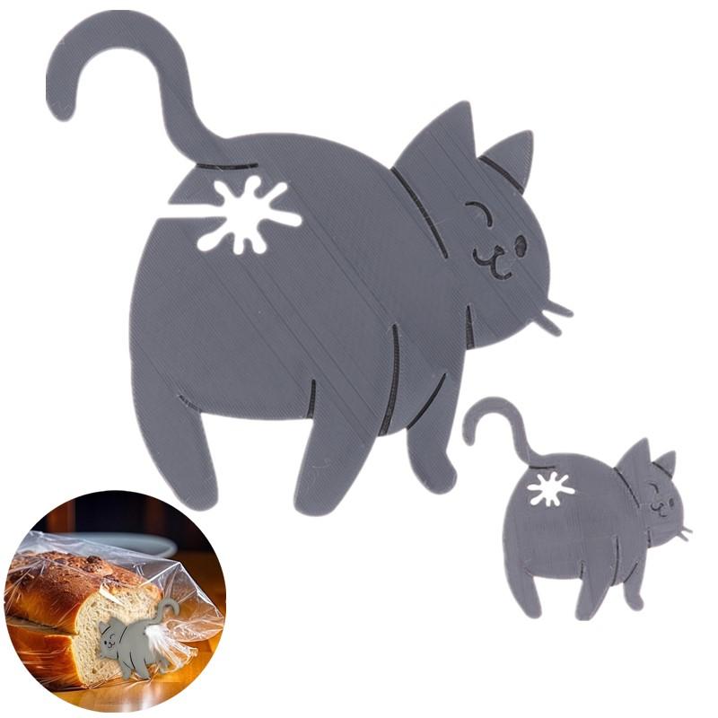 Penyegel Tas Klip Roti Kucing  - Kitchen Gadgets To 3D Print ulasan dan harga