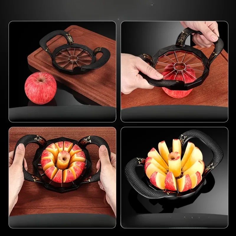 Pisau Pemotong Buah Stainless  - Apple Corer Slicer ulasan dan harga