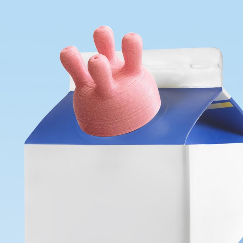 Tutup botol susu tutup karton  - Kitchen Gadgets To 3D Print ulasan dan harga