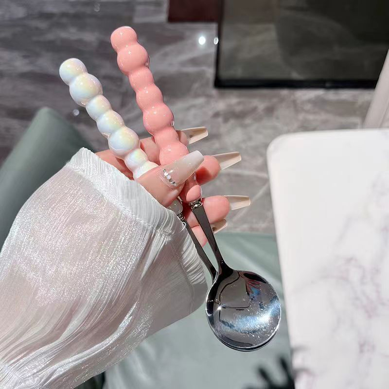 Sendok gagang mutiara baja tah - Kitchen Gadgets Ninja ulasan dan harga