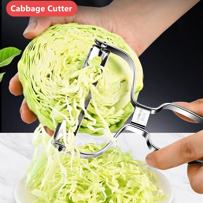 Baja tahan karat parutan kubis - Household Kitchen Gadgets Vegetable Cutter Silk Cutter ulasan dan harga