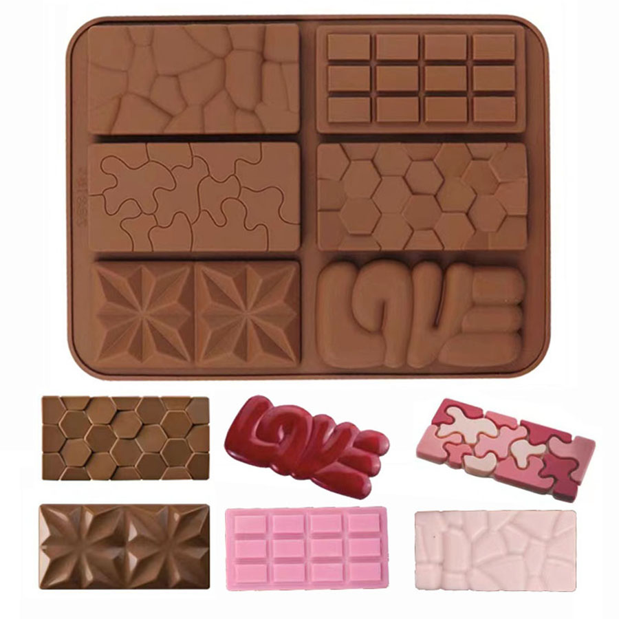Cetakan coklat 3D silikon ceta - Kitchen Gadgets Dubai ulasan dan harga