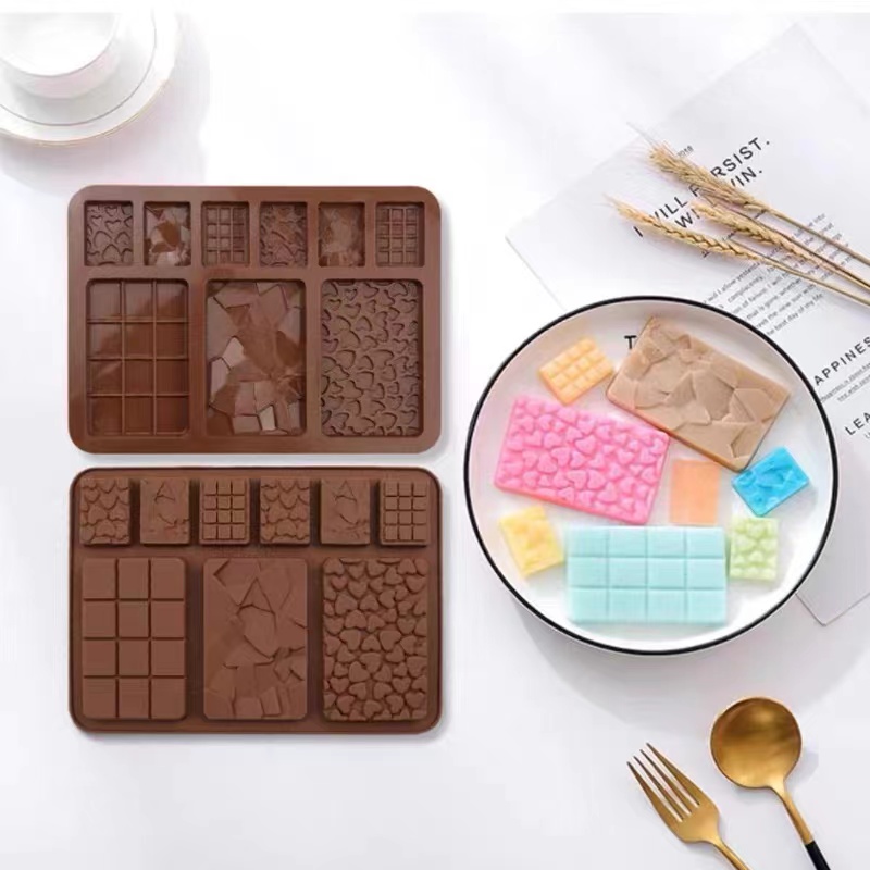 Cetakan coklat 3D silikon ceta - Kitchen Gadgets Dubai ulasan dan harga