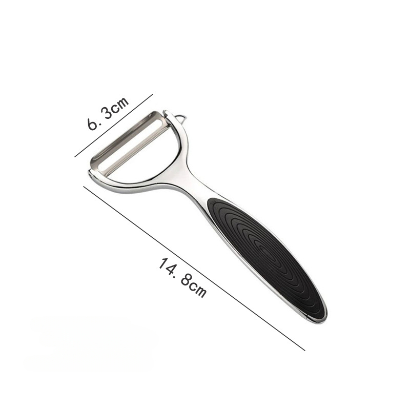 Alat pengupas sayuran baja tah - Household Kitchen Gadgets Vegetable Cutter Silk Cutter ulasan dan harga