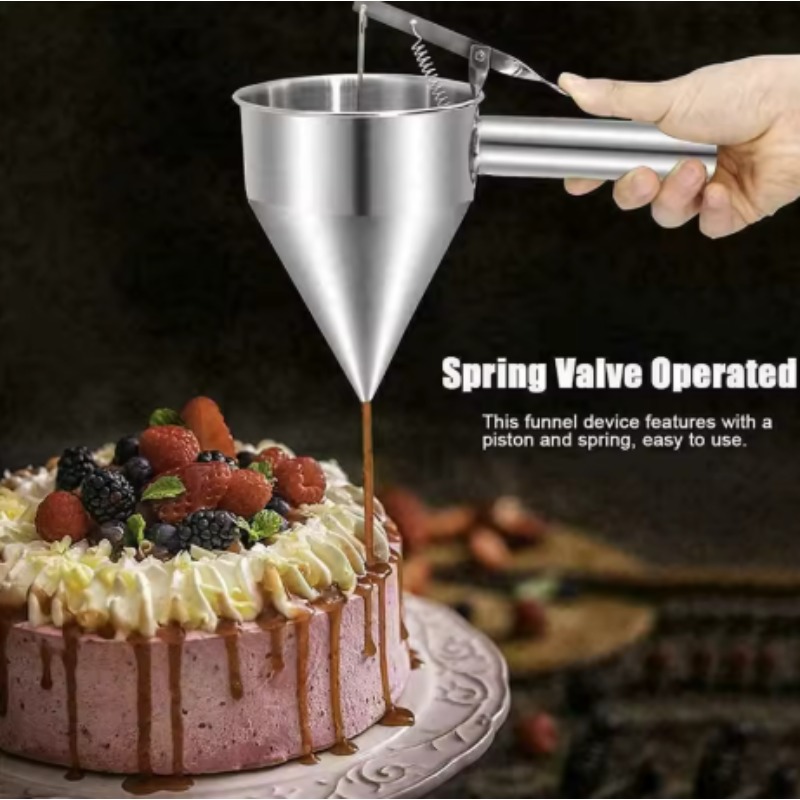 Dispenser Corong Cairan Stainl - Kitchen Gadgets List ulasan dan harga