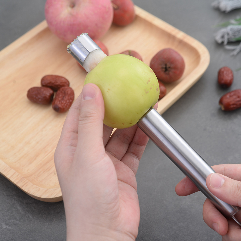 Alat Pengupas Biji Apel dari B - Apple Corer Slicer ulasan dan harga