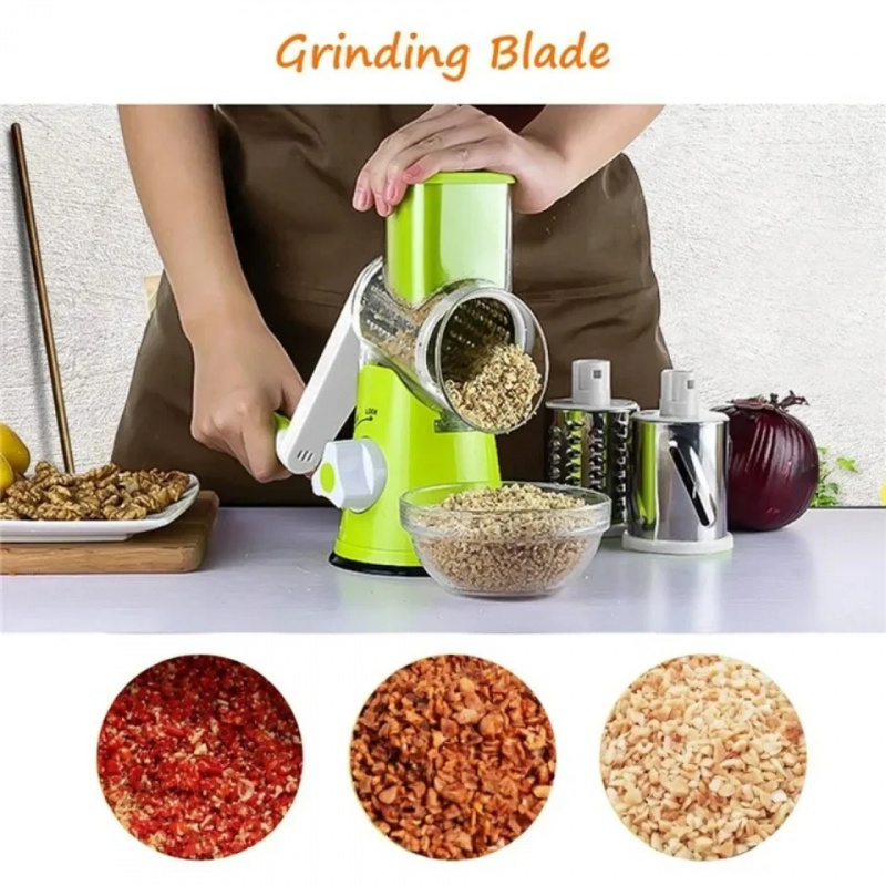 Parutan Keju Putar Manual untu - Household Kitchen Gadgets Vegetable Cutter Silk Cutter ulasan dan harga