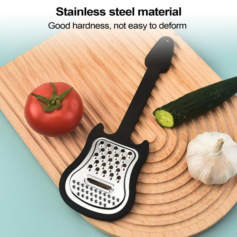 Parutan Keju Bentuk Gitar Serb - Household Kitchen Gadgets Vegetable Cutter Silk Cutter ulasan dan harga